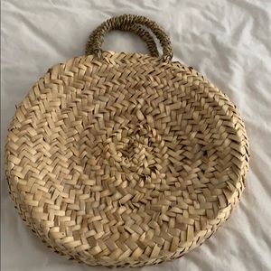 Straw bag